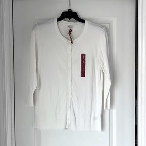 NWT Crème color cardigan XXL brand Merona